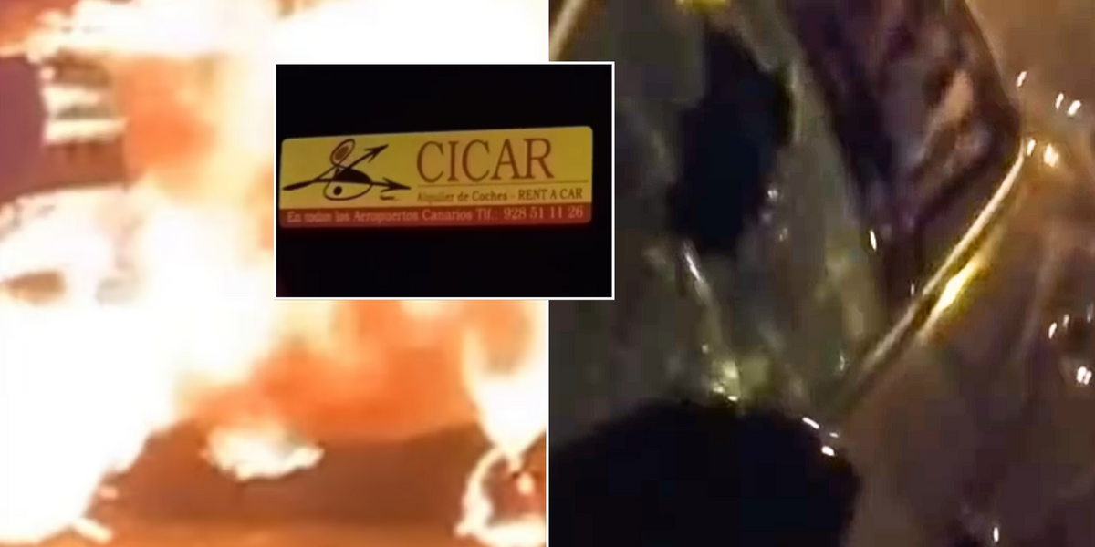 NextImg:Anti-tourist protests turn violent as activists torch 20 hire cars in fury over mass tourism in Spain