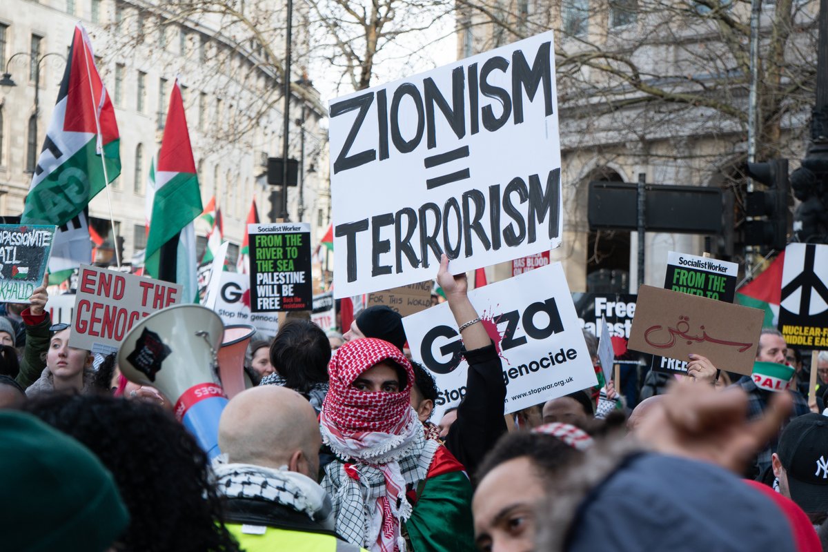Anti-Zionism protest