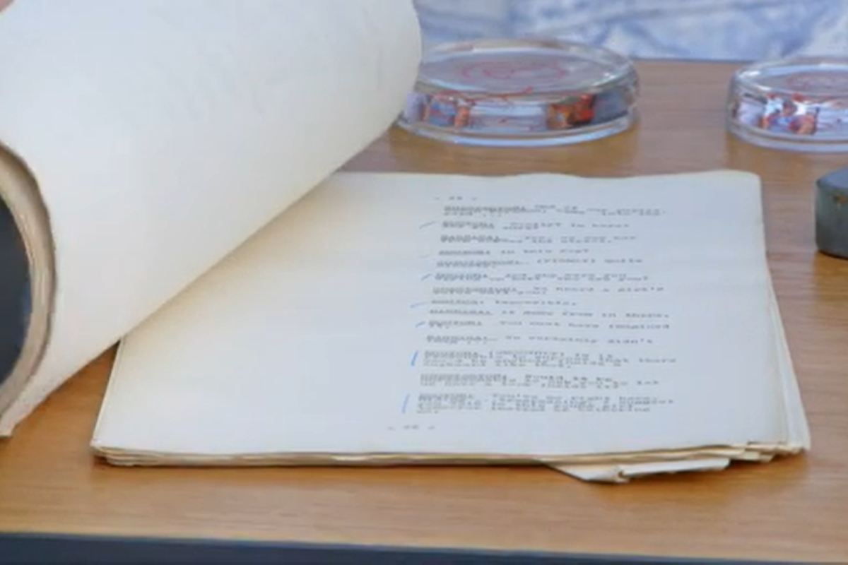 Antiques Roadshow script
