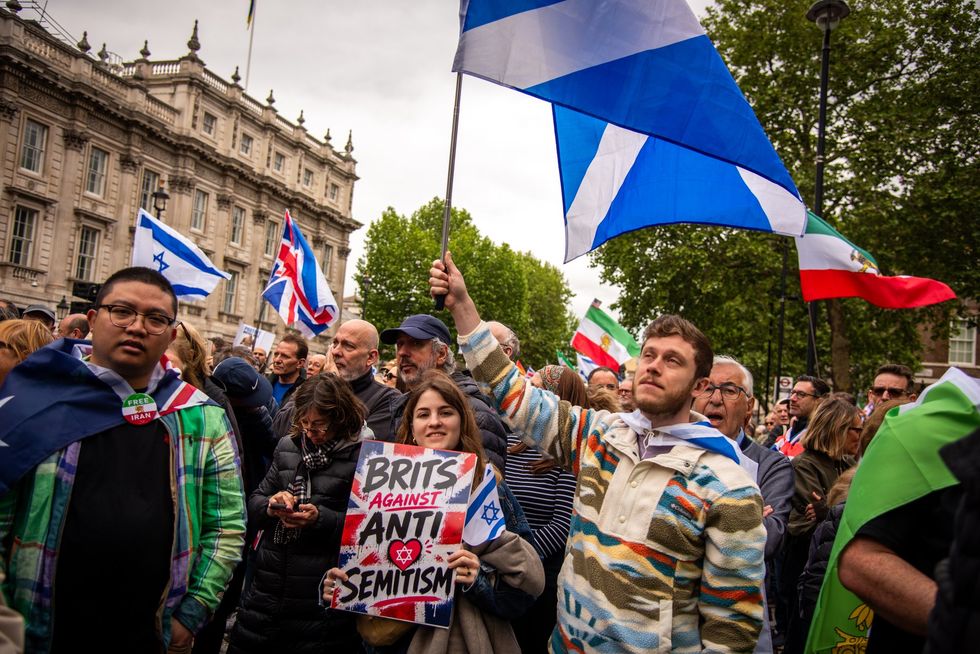 Antisemitism rally London