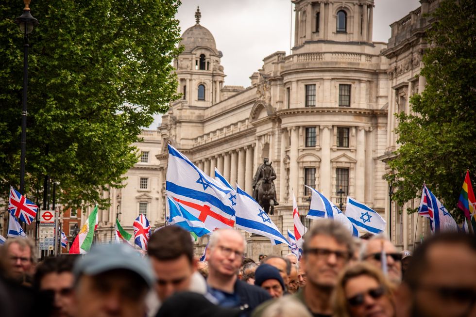 Antisemitism rally