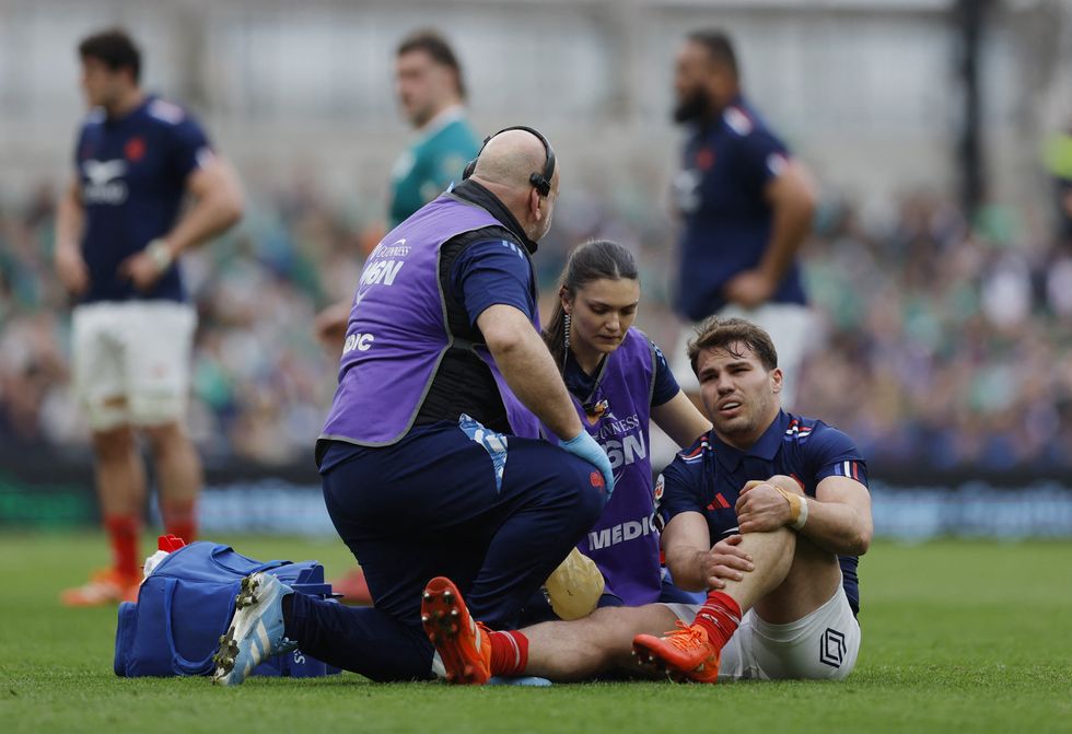 Antoine Dupont injury
