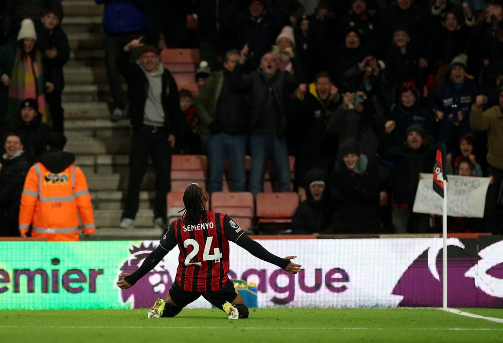 Antoine Semenyo might have played his last game for Bournemouth