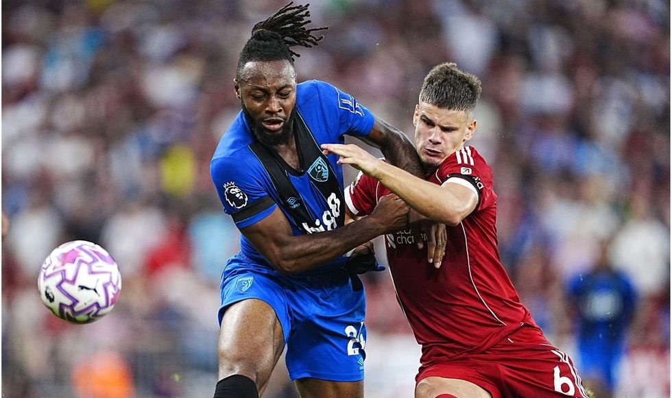 Antoine Semenyo reported to officials that he had been allegedly racially abused