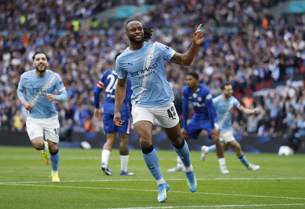 Antoine Semenyo's slick backheel goal saw Man City win the FA Cup