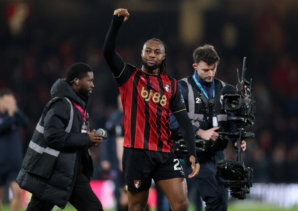 Antoine Semenyo scored a last-gasp winner for Bournemouth as he prepares to move to Manchester City