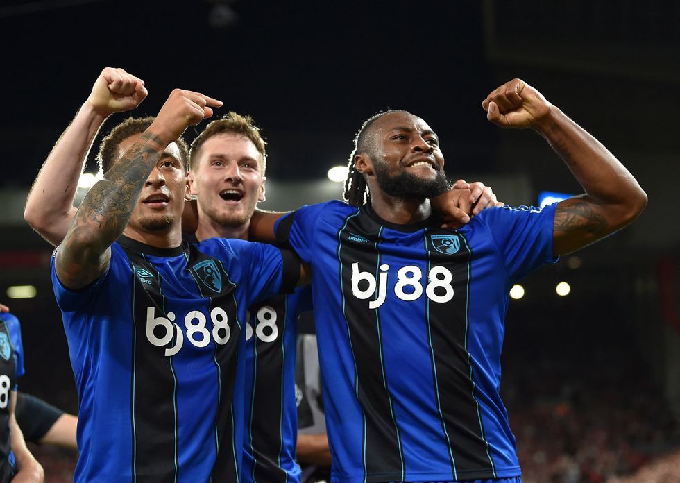 Antoine Semenyo was racially abused at Anfield and went on to score twice to draw Bournemouth level