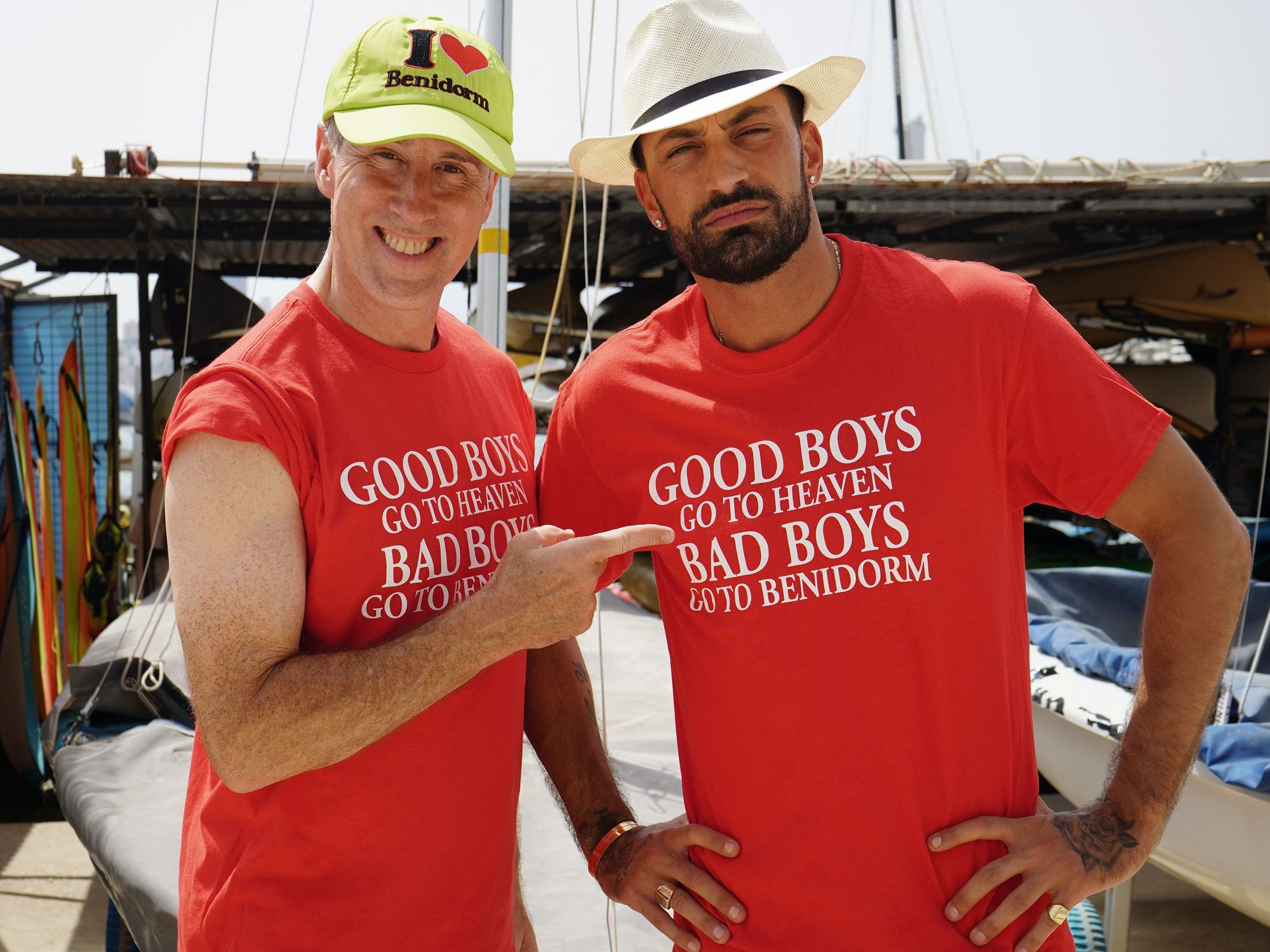 Anton Du Beke and Giovanni Pernice