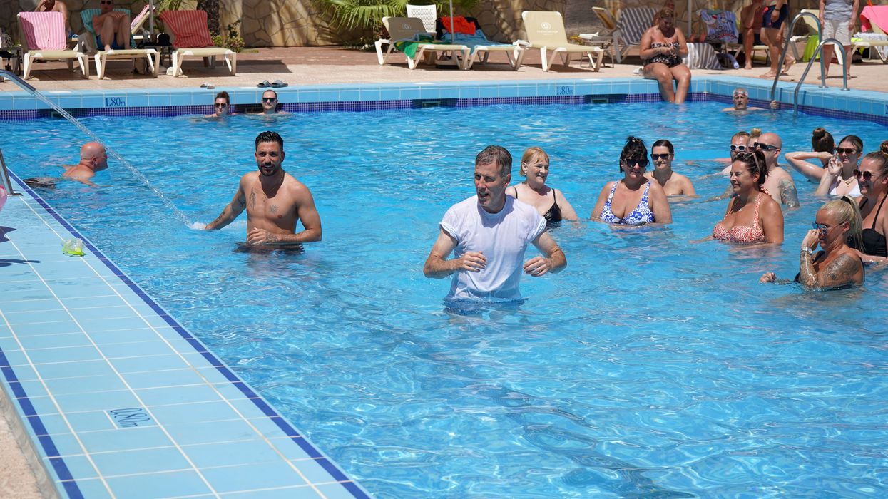 Anton Du Beke and Giovanni Pernice