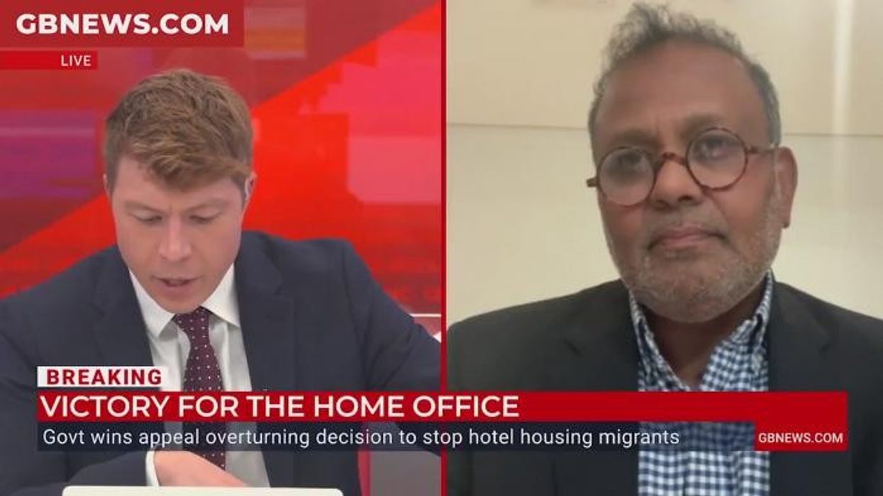 ‘Anyone with a brain in their head can see it!’ Patrick Christys brutally corrects immigration lawyer during tense Epping row