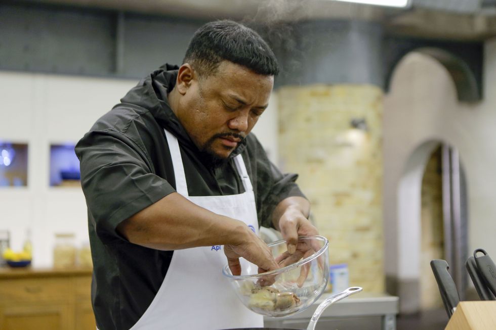 Apl on Celebrity Masterchef