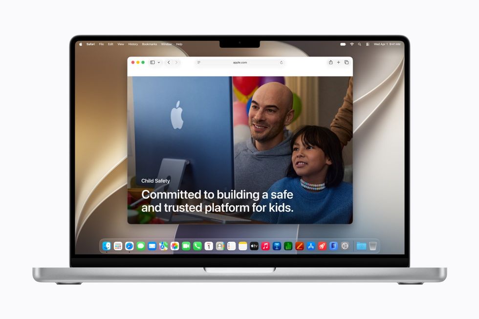 Apple child-safety feature website