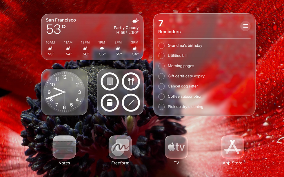 Apple iPadOS 26 featuring liquid glass design