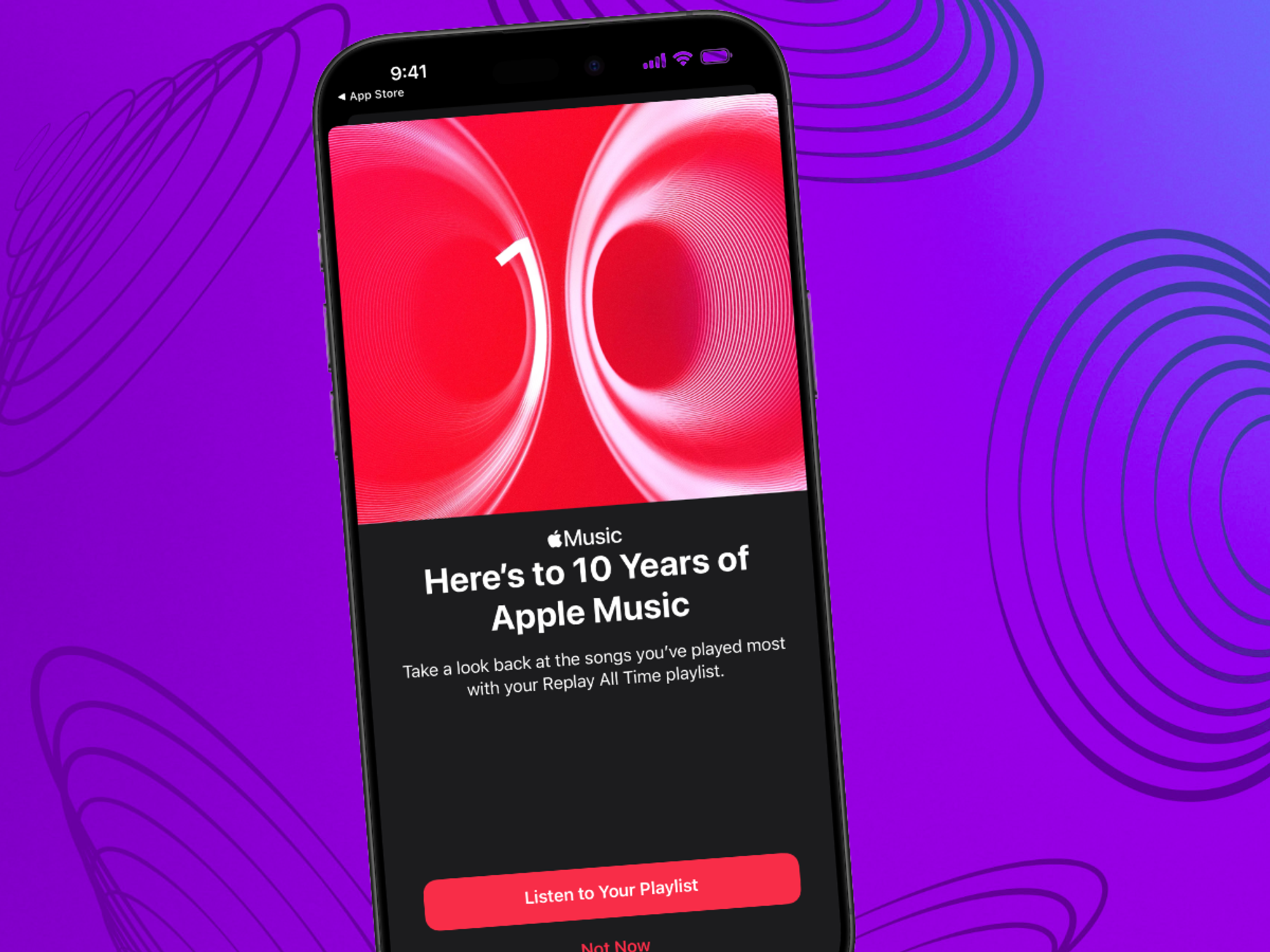 apple music on smartphone app