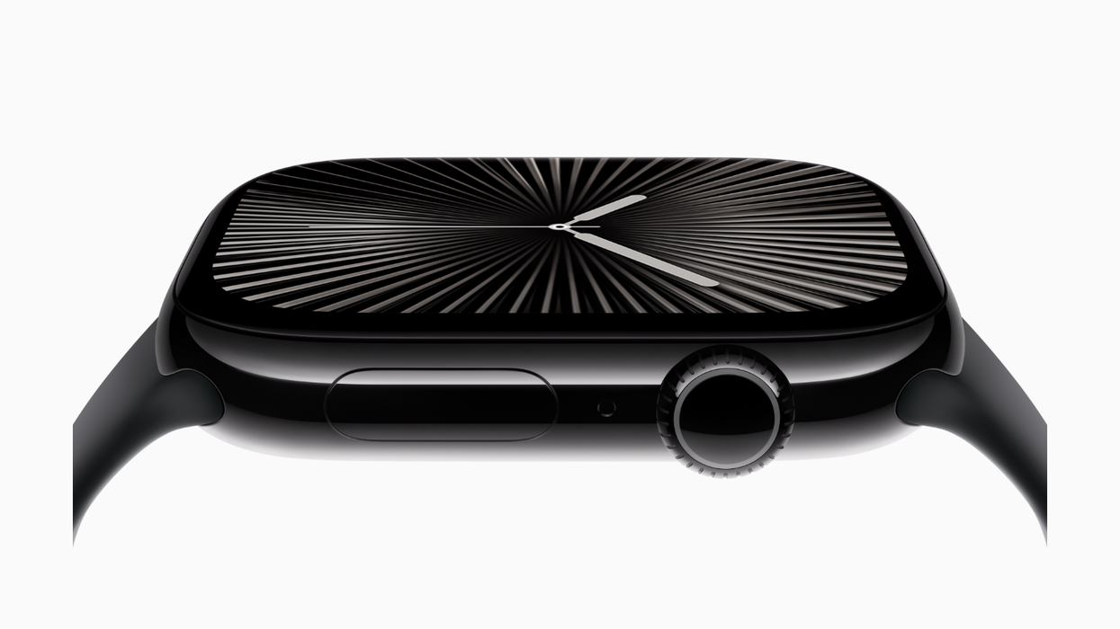 apple watch series 10 pictured in black aluminium