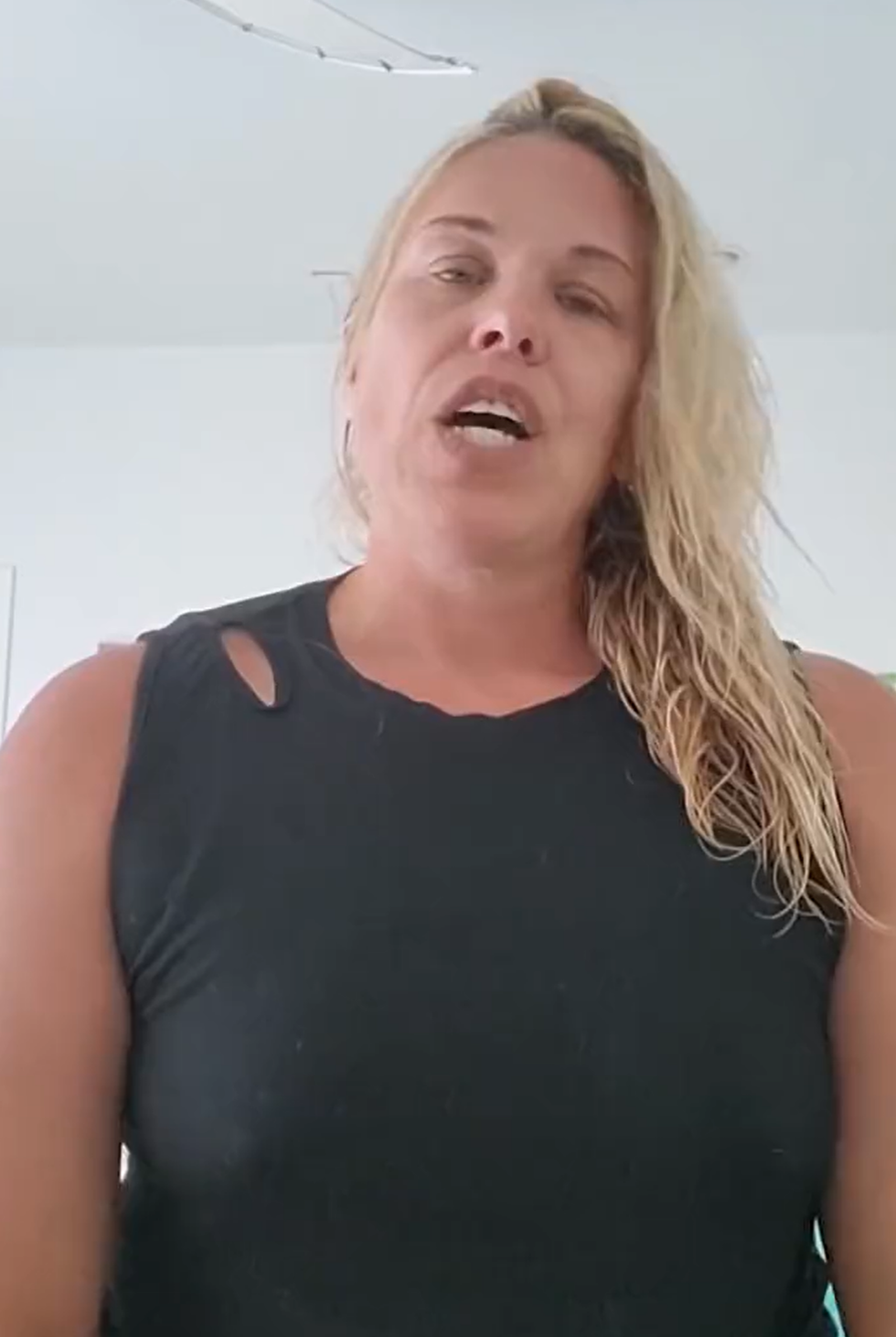 April Hutchinson (above) spoke out about Andres' inclusion