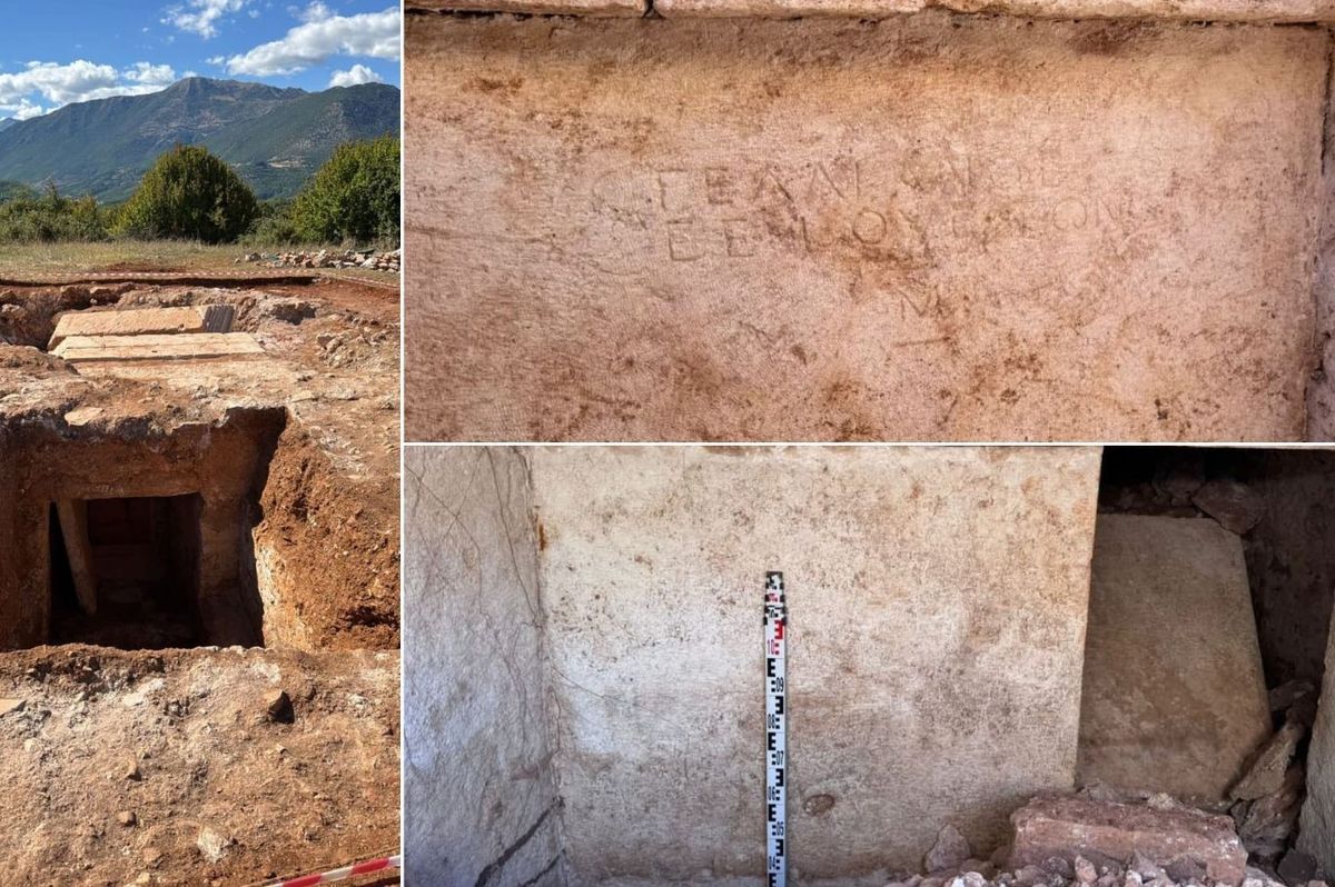 Archaeology breakthrough as 1,600-year-old Roman burial chamber discovered