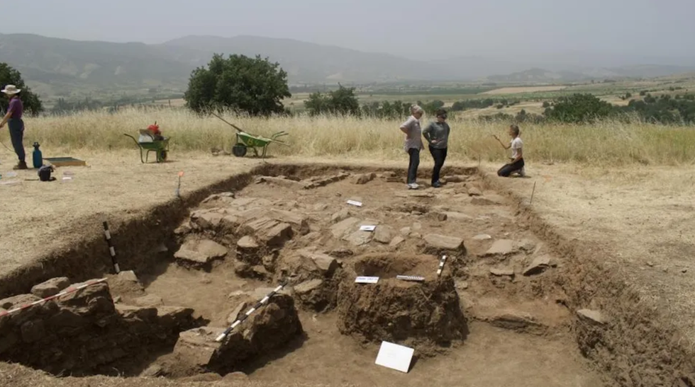 Archaeologists in North Macedonia