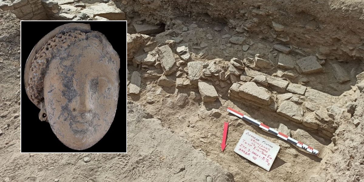 NextImg:Archaeology breakthrough as 3,000-year-old sculptor's workshop discovered in Greece with intact figures and statues inside
