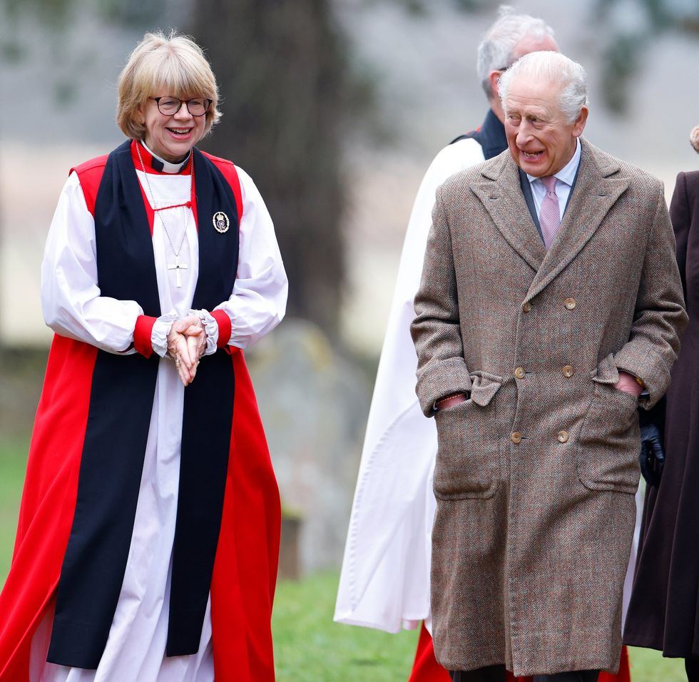 Archbishop of Canterbury and King Charles