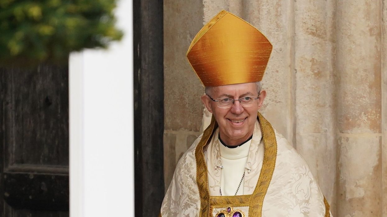 Archbishop of Canterbury Justin Welby at Westminster Abbey, central London, ahead of the coronation ceremony of King Charles III and Queen Camilla