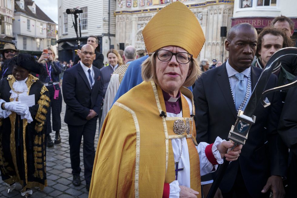Archbishop of Canterbury Sarah Mullally