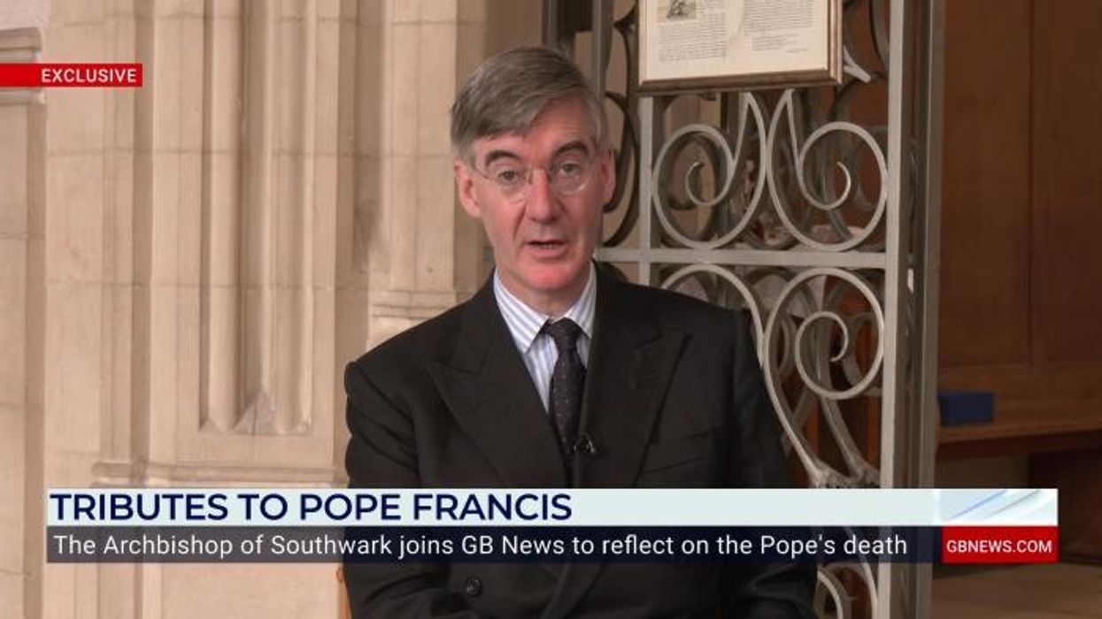 Watch as the Archbishop of Southwark pays tribute to the Pope in GB News interview