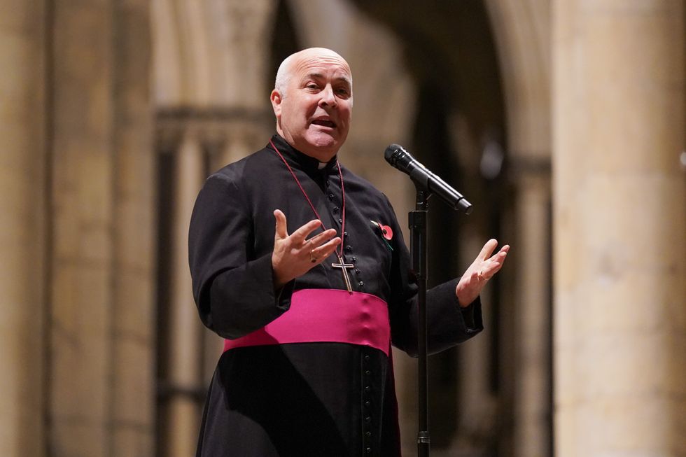 Archbishop of York Stephen Cottrell also spoke about the motion