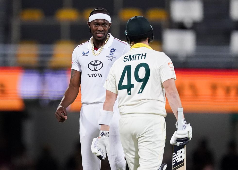 Archer and Smith clashed during the match