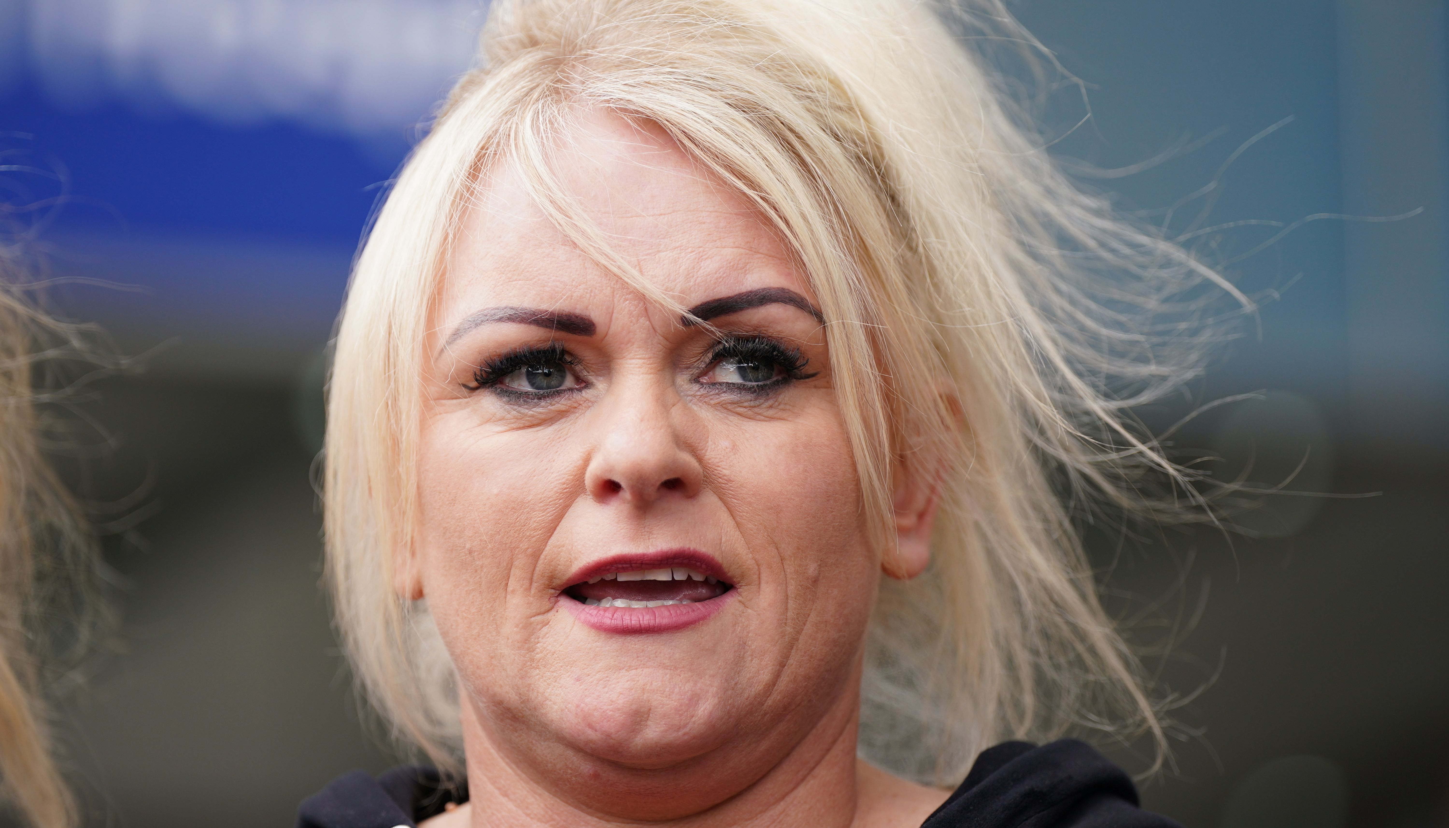 Archie Battersbee's mother, Hollie Dance, speaking outside the Royal London Hospital in Whitechapel, east London, after the High Court judgement on the future of the 12-year-old boy at the centre of a life-support treatment dispute after suffering brain damage. Archie suffered brain damage in an incident at home in early April. Issue date: Monday June 13, 2022.