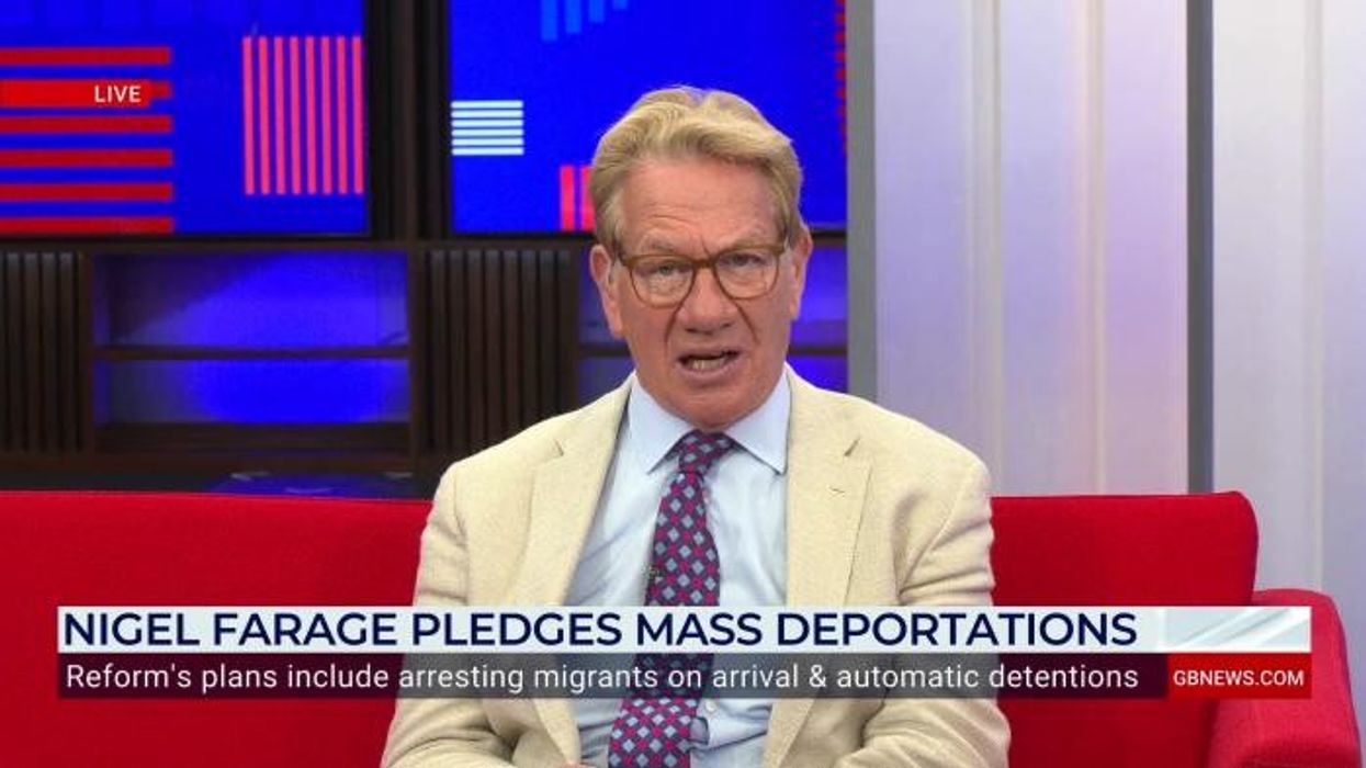'You're saying the migrants are from Gaza?!' Michael Portillo left staggered as GB News guest erupts over Reform UK's deportation plan