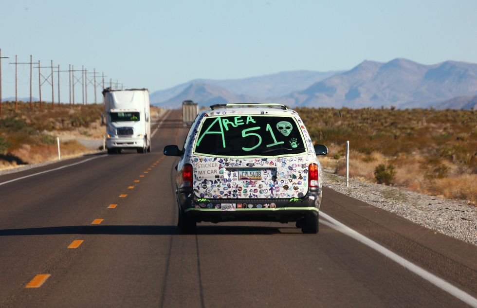 Area 51 enthusiast car