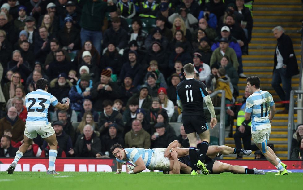 Argentina attempted a late fightback but it was too little too late