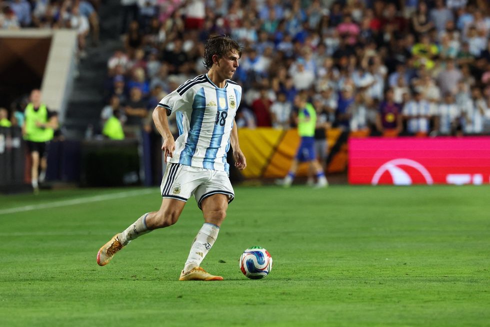 Argentina's Nico Paz could be set for a breakout tournament