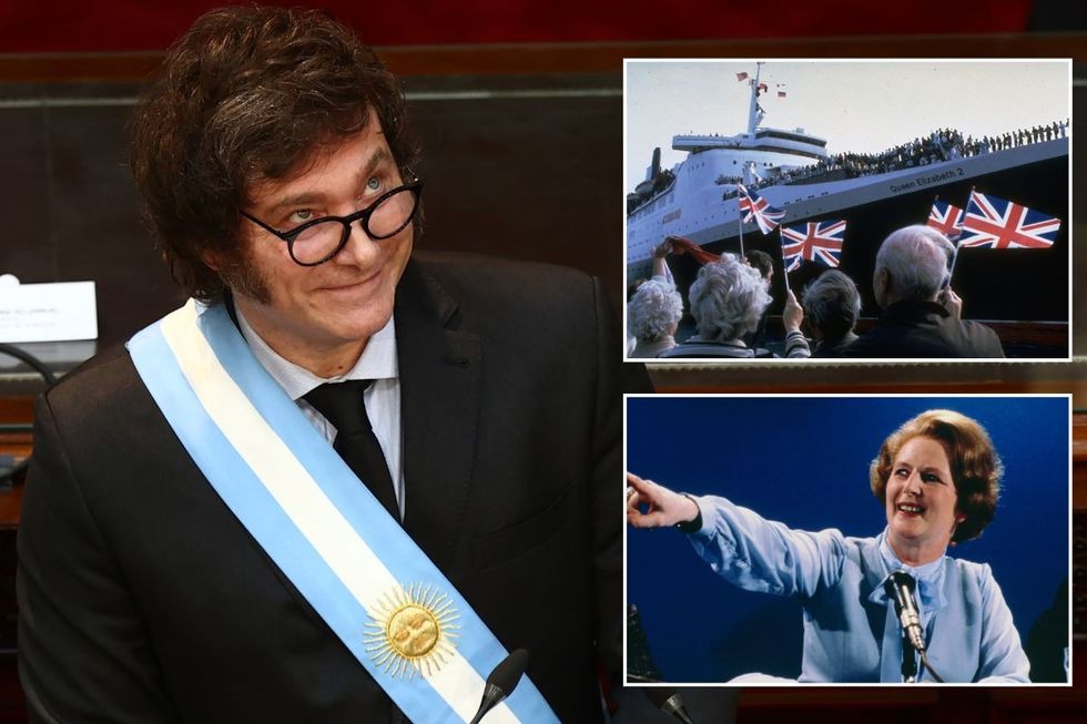 Argentina's President admits the Falklands ARE British and says Margaret Thatcher was 'brilliant'