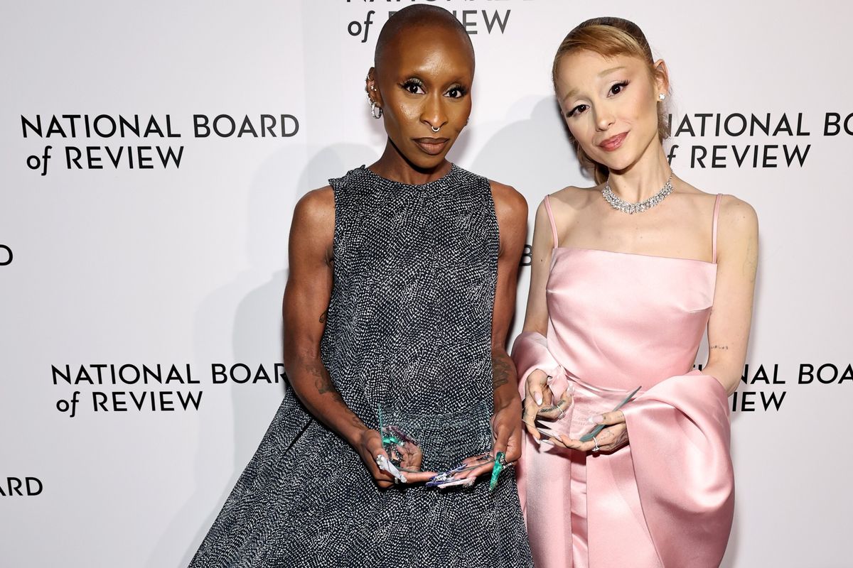 Ariana Grande and Cynthia Erivo
