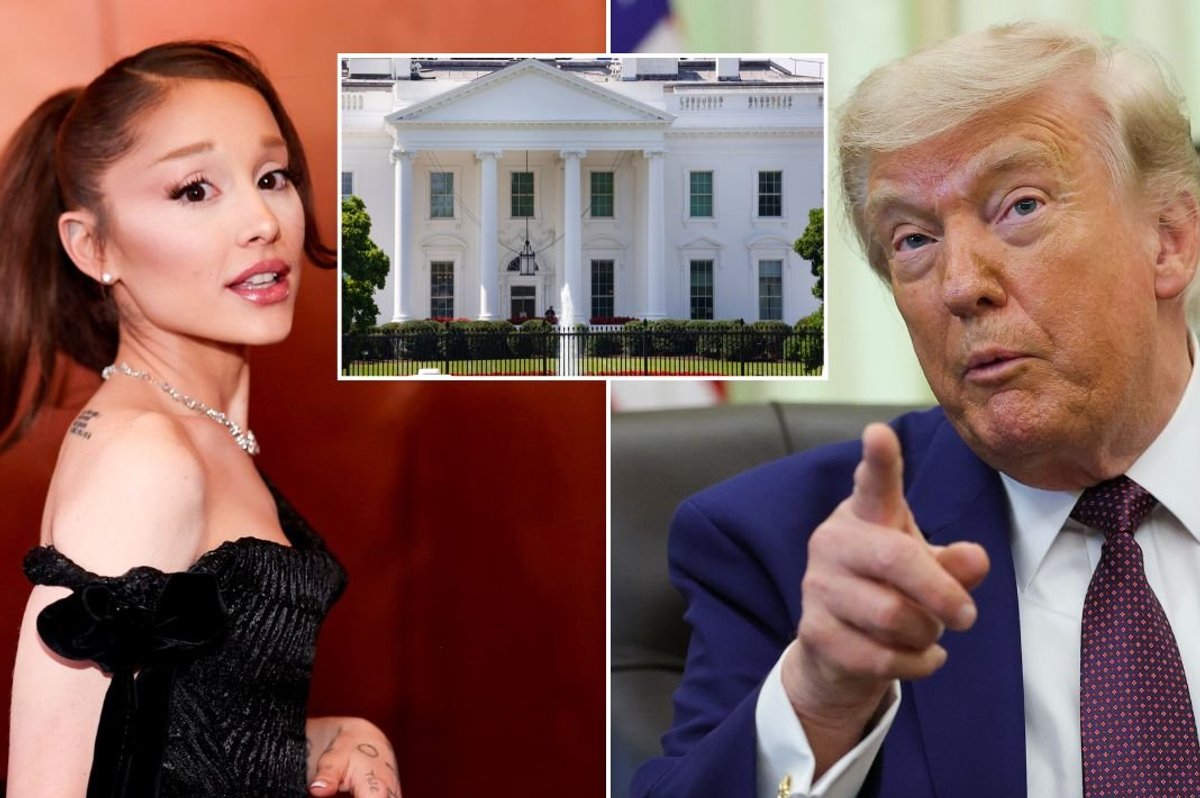 Ariana Grande and Donald Trump