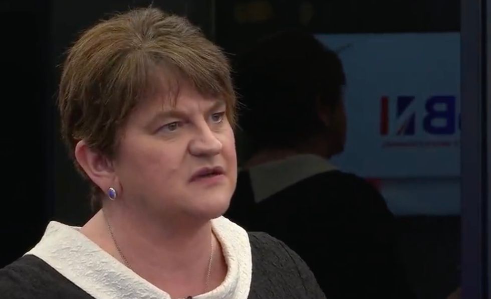 Arlene Foster has hit out at Sir Keir Starmer