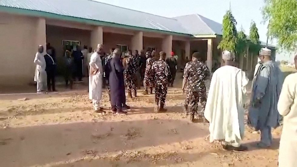 Armed bandits have abducted 303 pupils and 12 staff members from St Mary's Catholic School in Niger State, according to the Christian Association of Nigeria