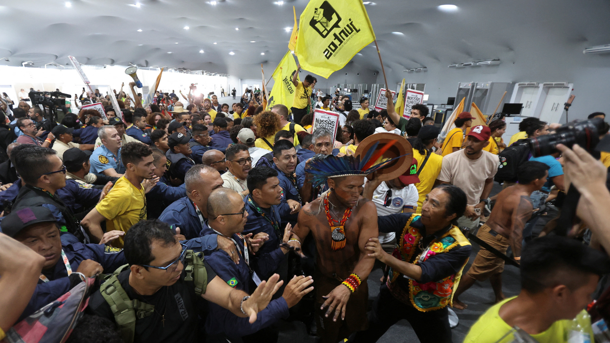 Armed Indigenous protesters stormed the Cop30 conference