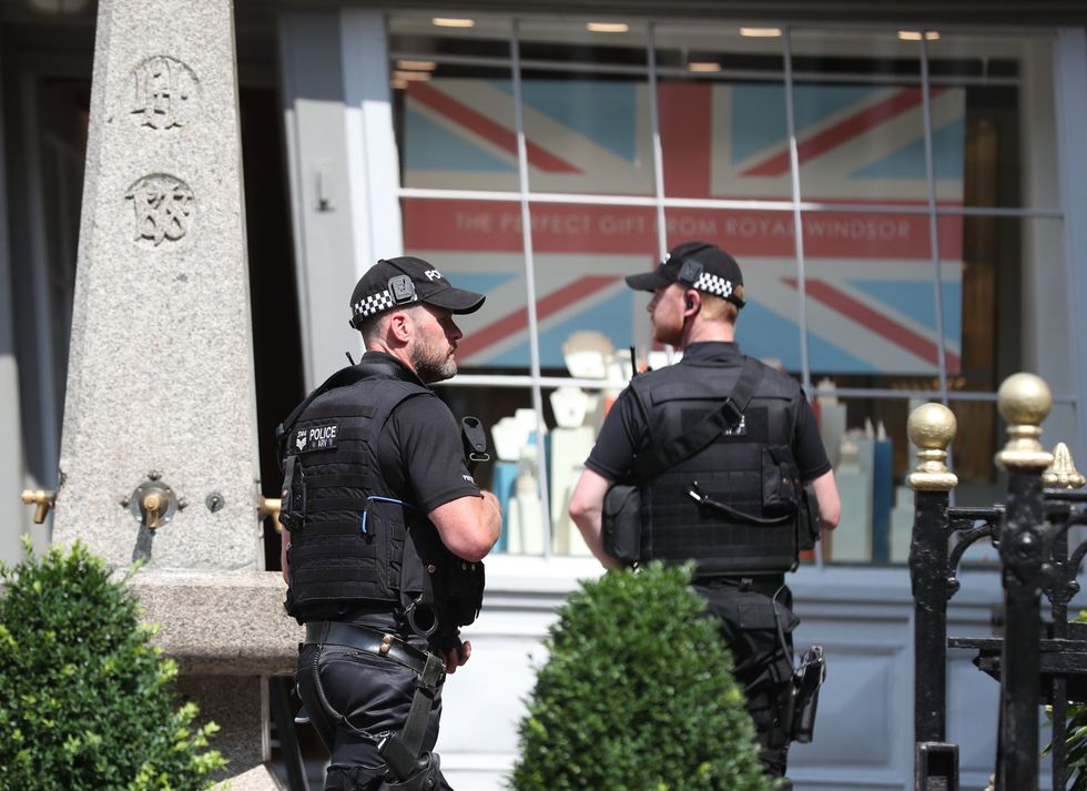 Armed police