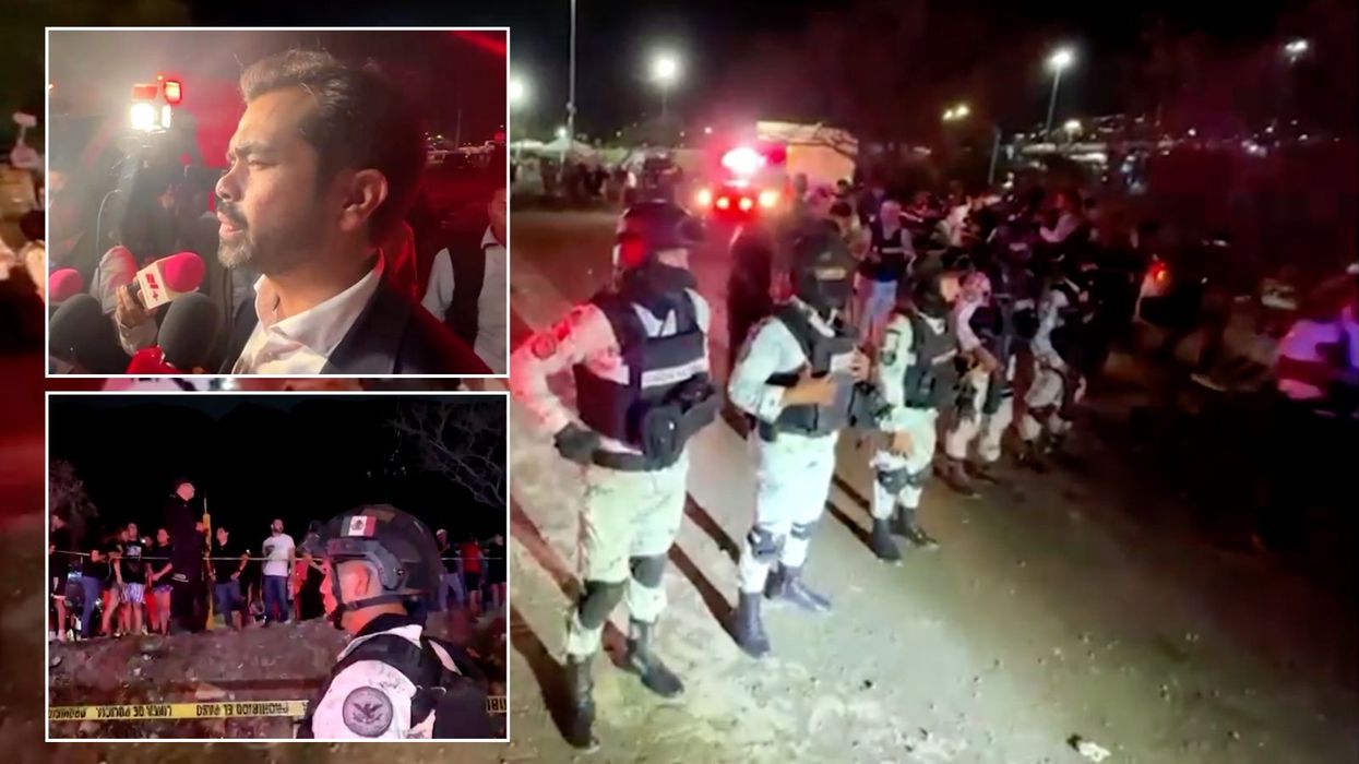 Army attends scene of Mexican election campaign rally disaster
