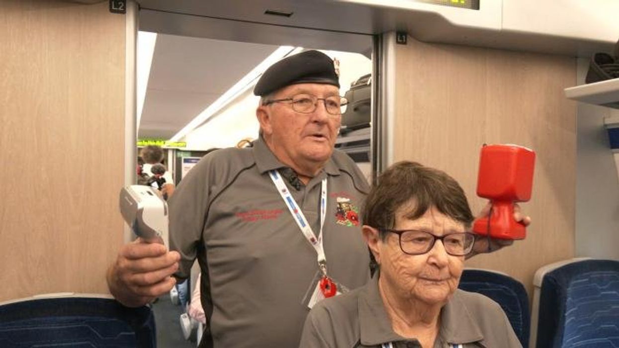 Army veteran hoping to raise more than £20,000 on 'Poppy Express' for Royal British Legion