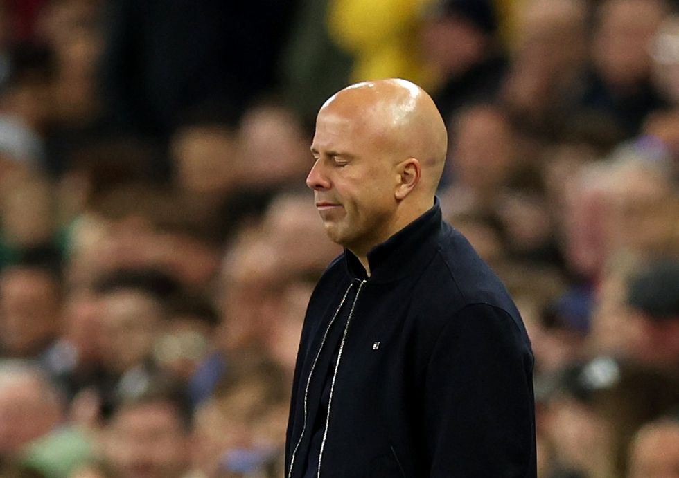 Arne Slot is under massive pressure at Liverpool