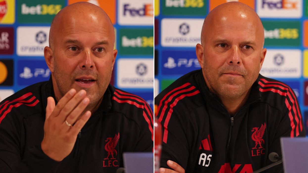 Arne Slot Liverpool Atletico Madrid