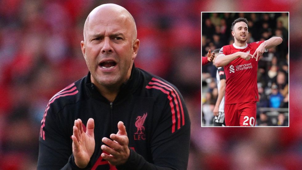 Arne Slot Liverpool Diugo Jota Crystal Palace