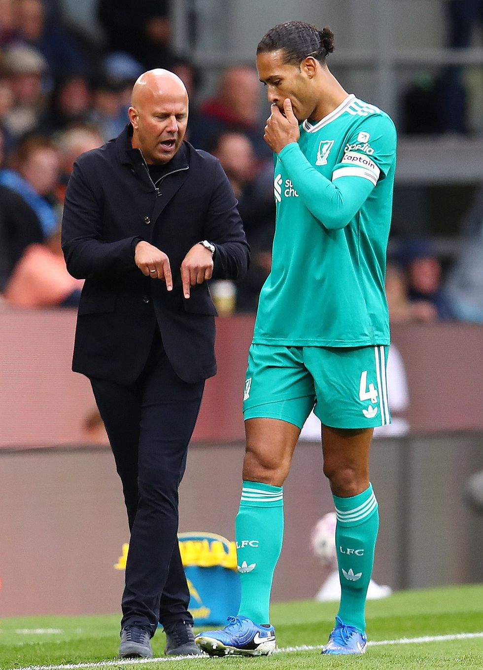 Arne Slot Virgil van Dijk