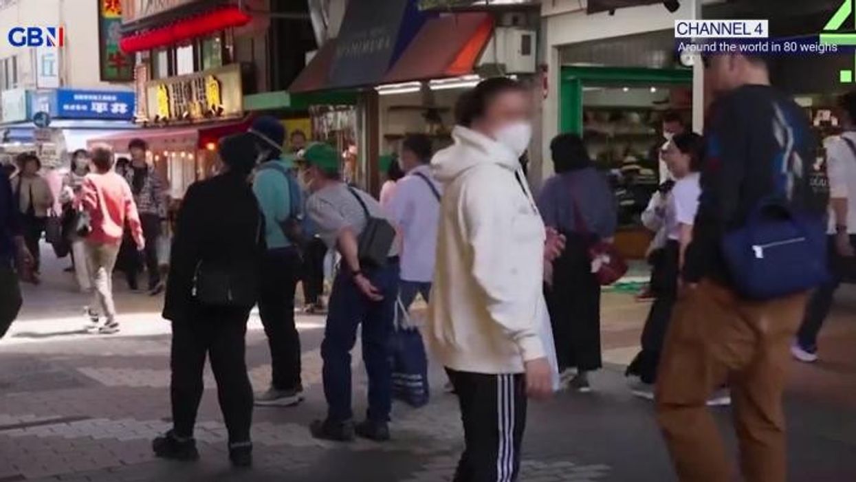 'Everyone was staring!' Moment overweight Britons shocked at reaction of Japanese as there are 'NO OBESE people' in Tokyo