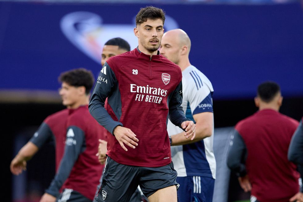 Arsenal boss Mikel Areta has opened up on his decision to start Kai Havertz in tonight's Champions League final clash with PSG
