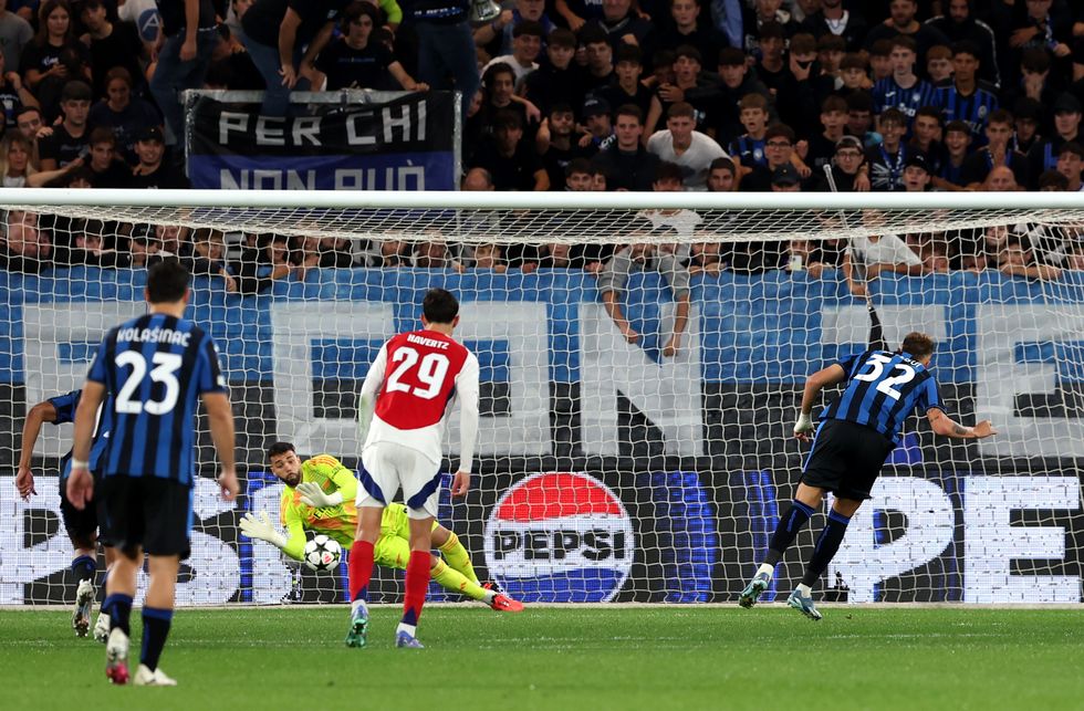 Arsenal David Raya Atalanta